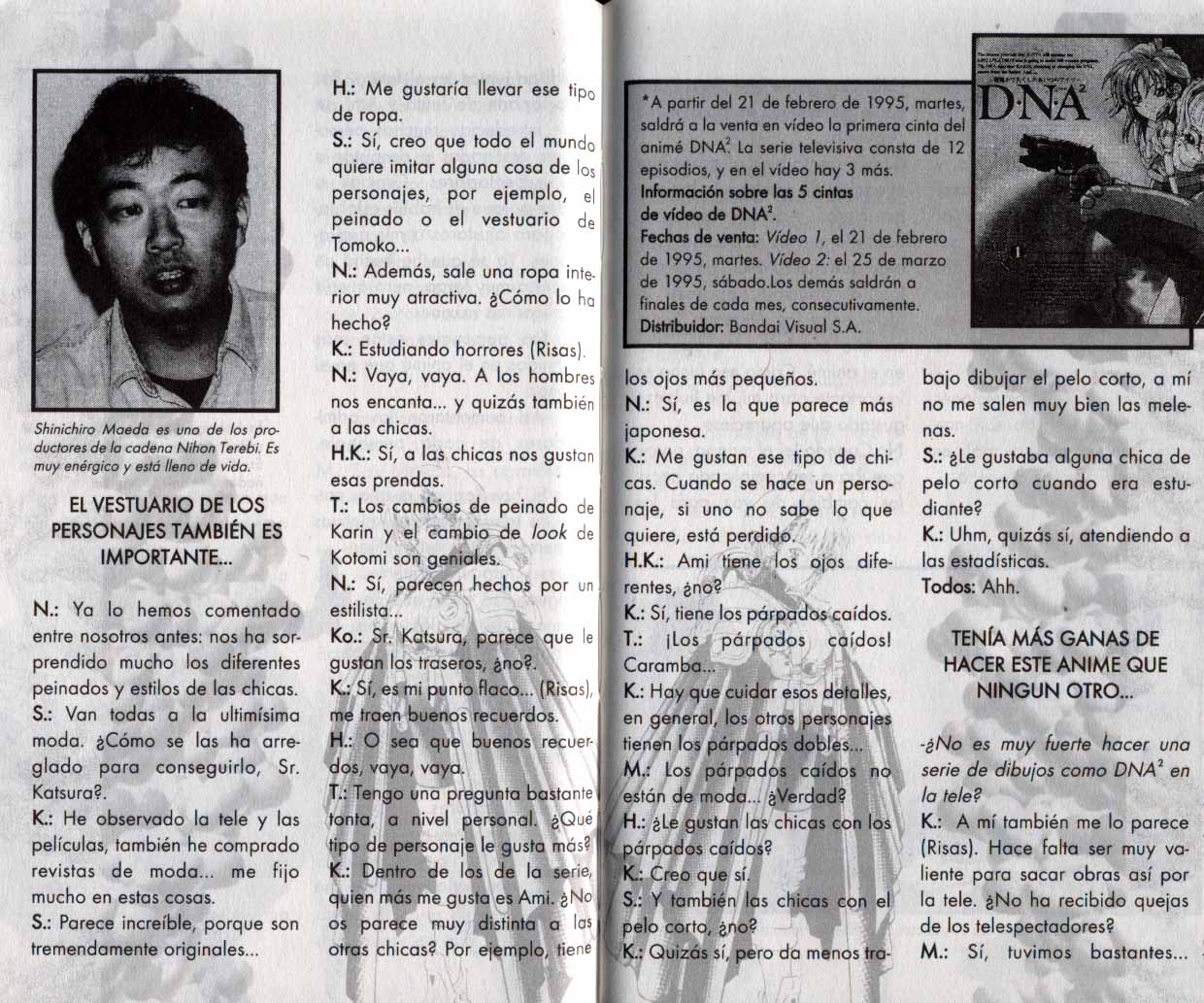 Read DNA² ES Manga Online