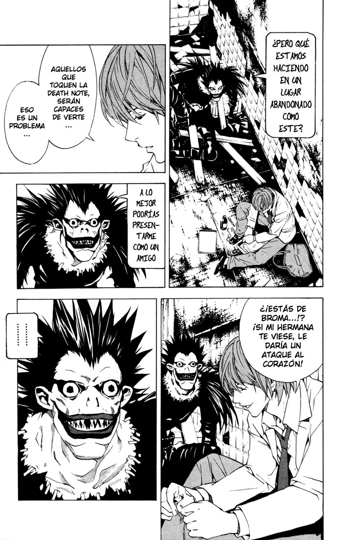 Read Death Note ES Manga Online