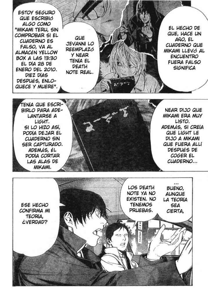 Read Death Note ES Manga Online