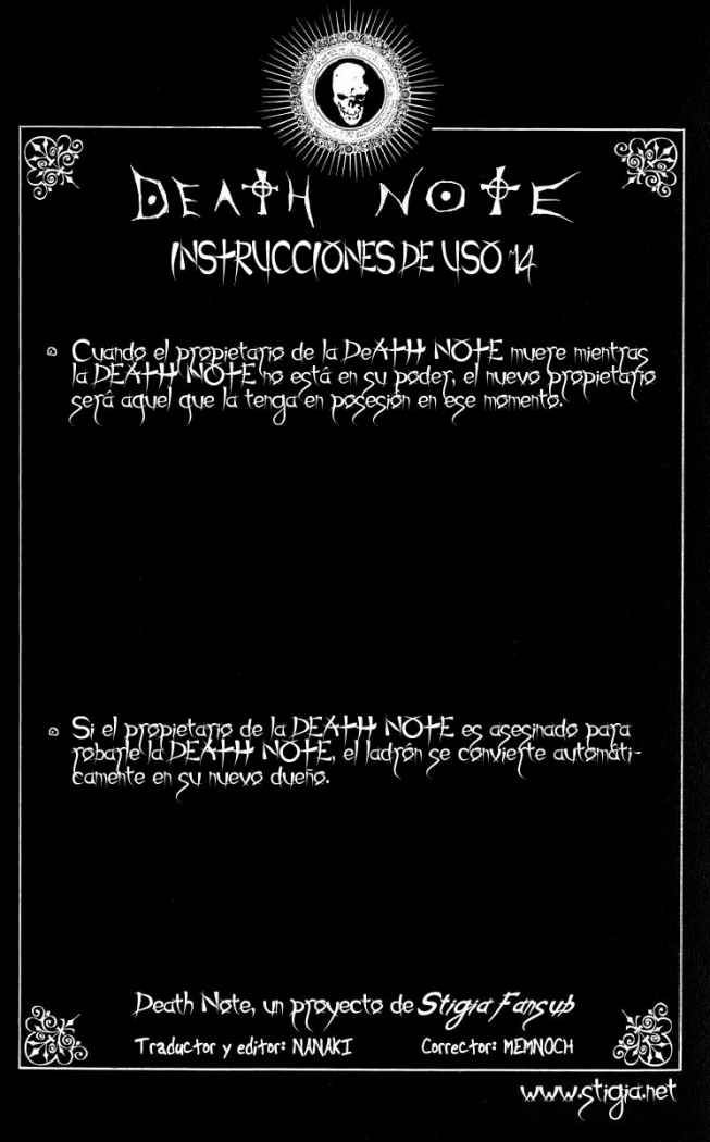 Read Death Note ES Manga Online