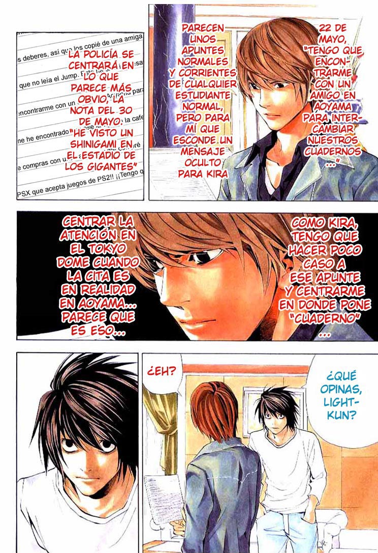 Read Death Note ES Manga Online