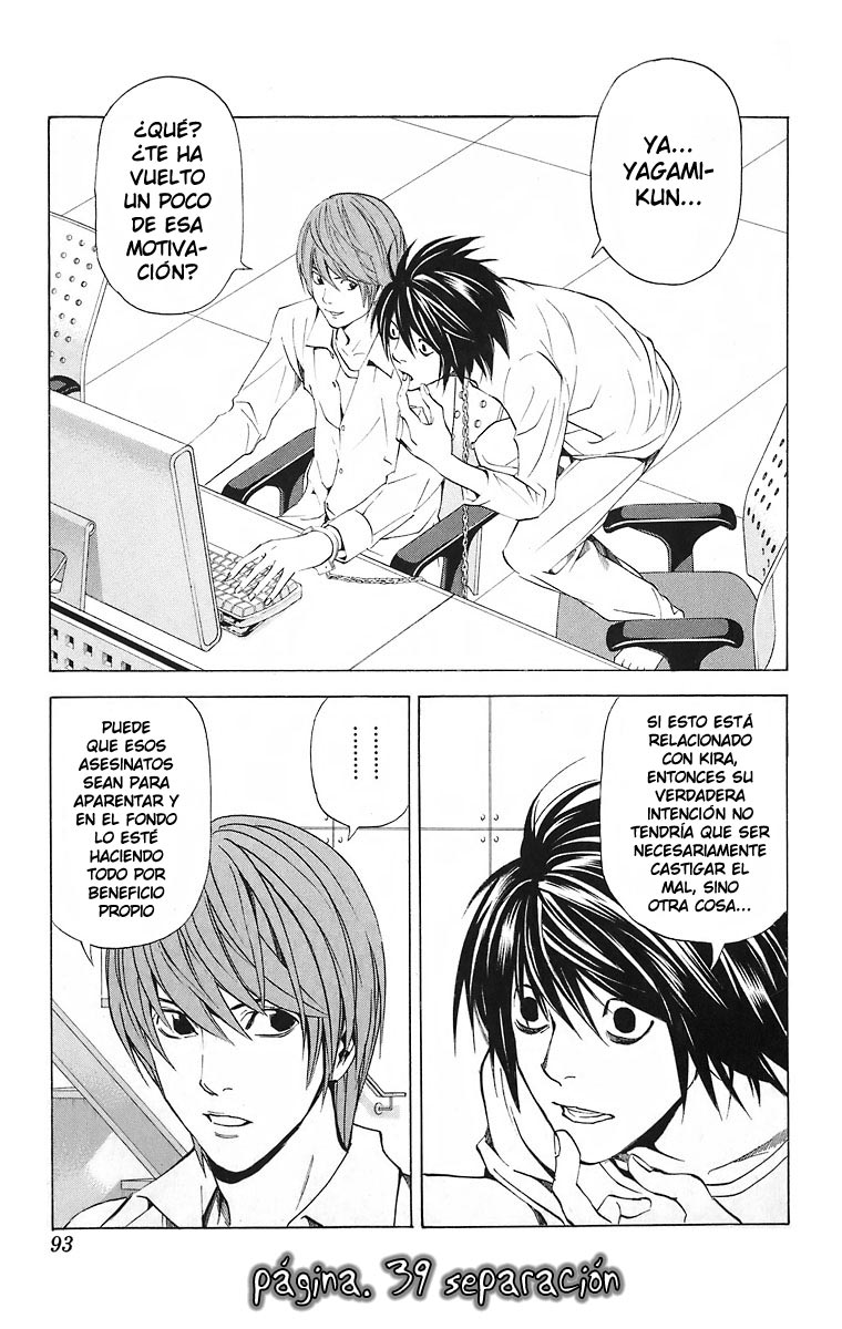 Read Death Note ES Manga Online