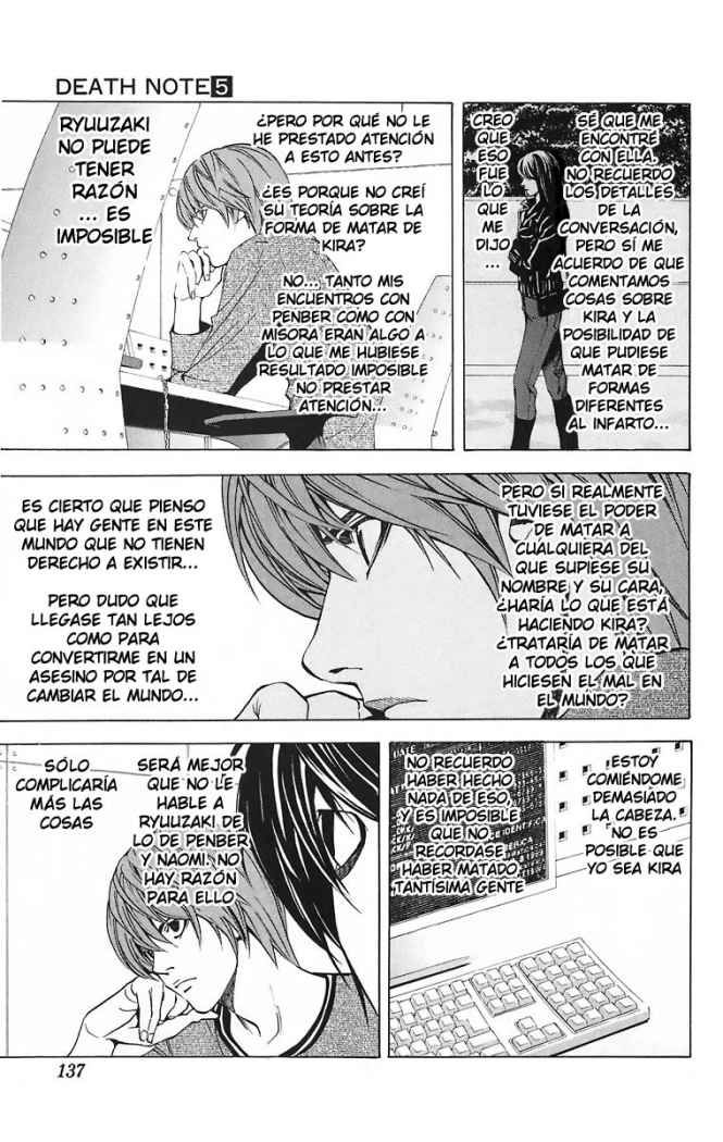 Read Death Note ES Manga Online