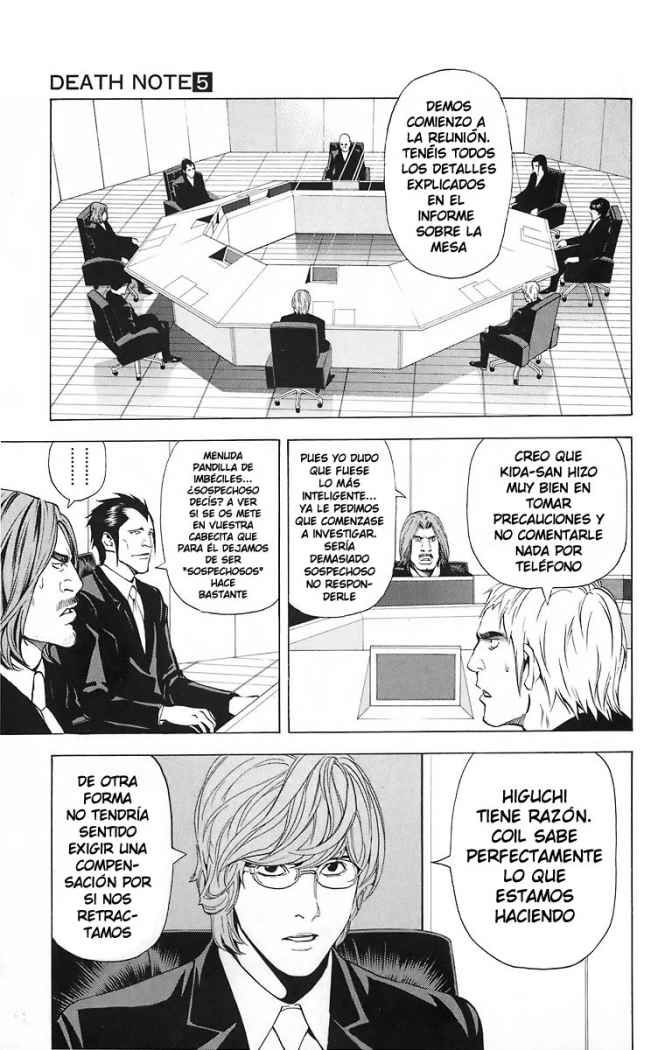 Read Death Note ES Manga Online