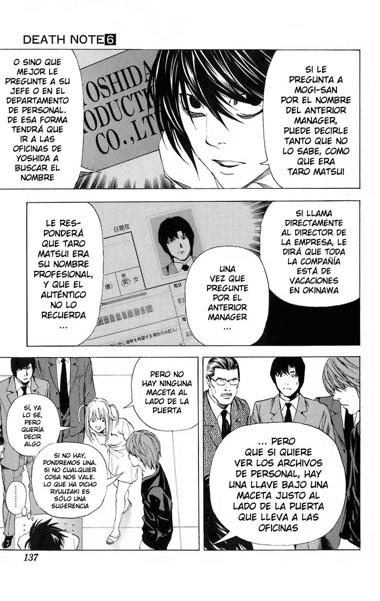 Read Death Note ES Manga Online