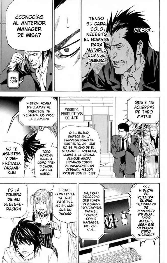 Read Death Note ES Manga Online