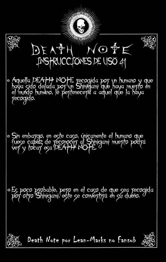 Read Death Note ES Manga Online