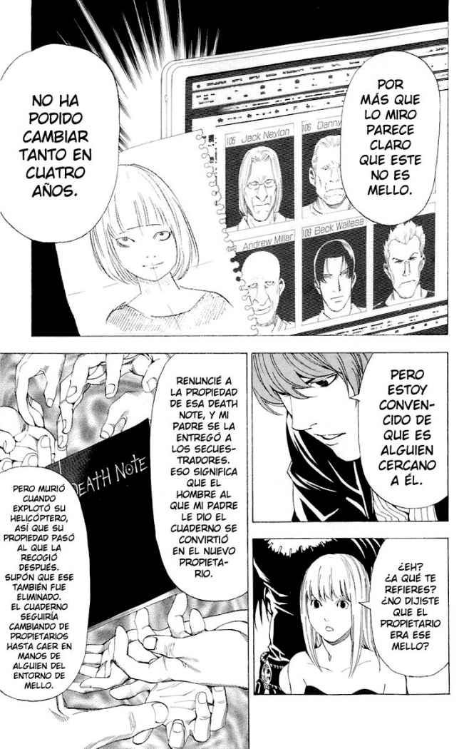 Read Death Note ES Manga Online