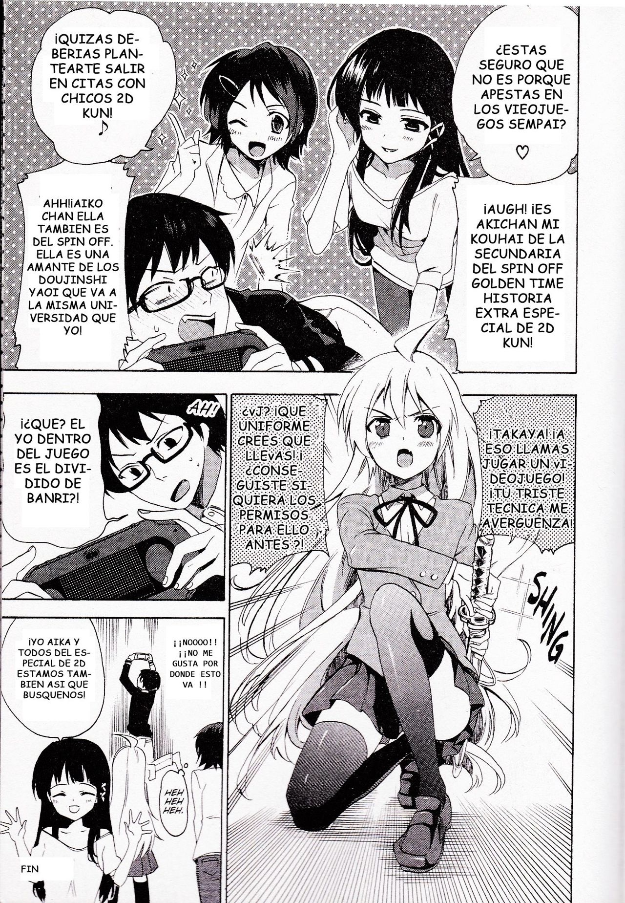 Read Golden Time ES Manga Online