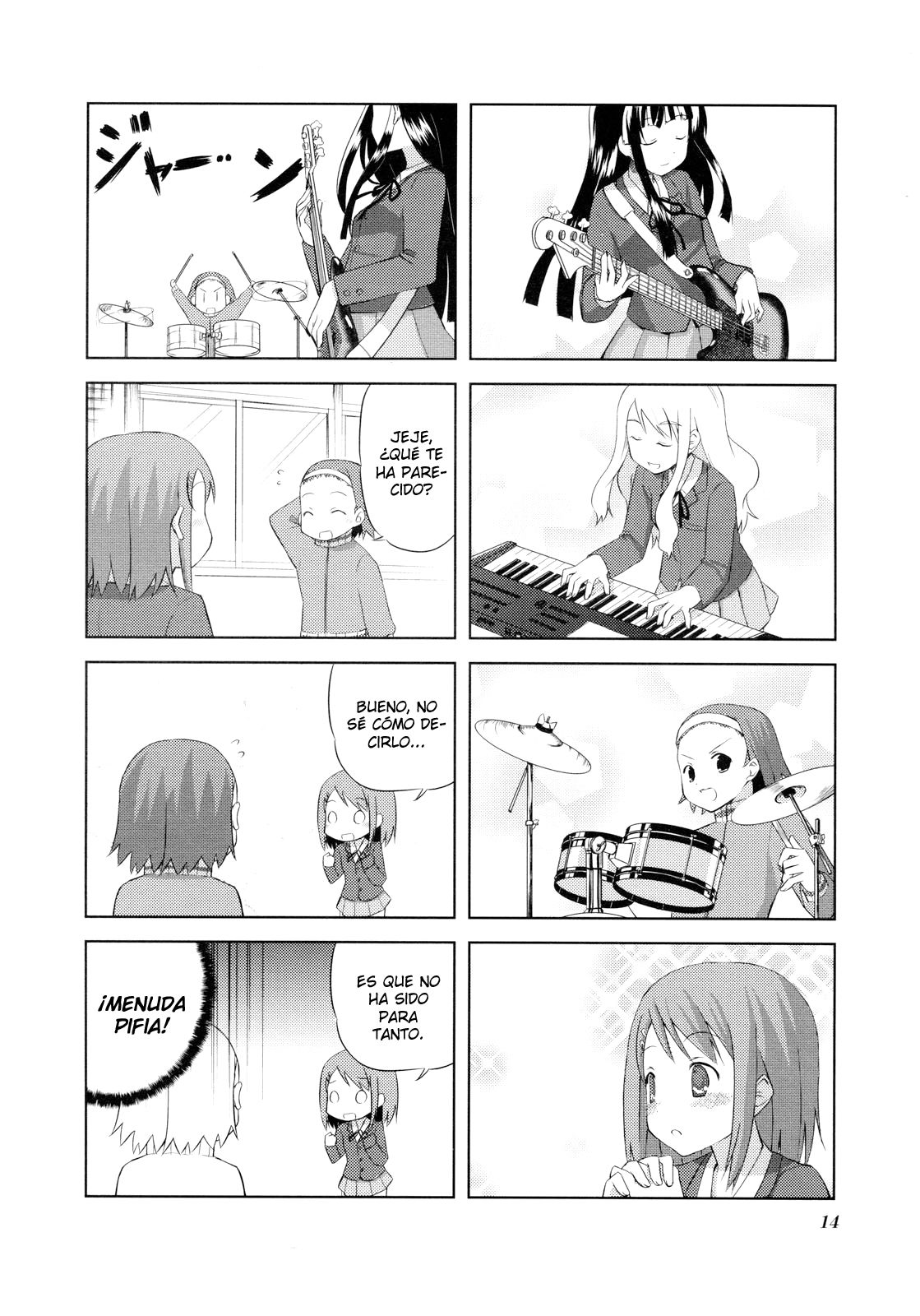 Read K-ON! ES Manga Online