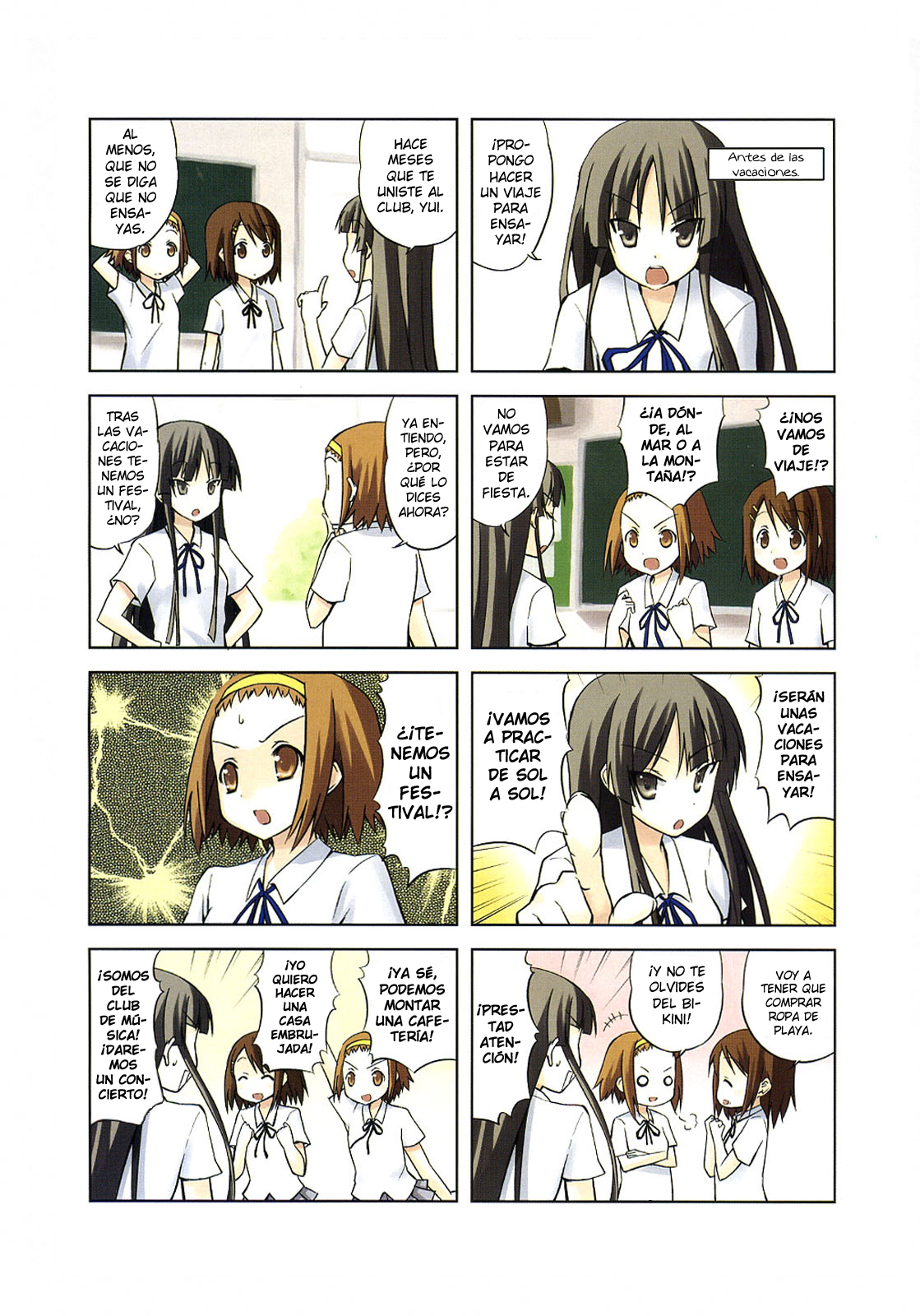 Read K-ON! ES Manga Online