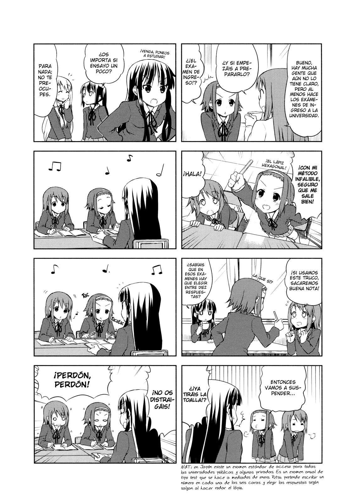 Read K-ON! ES Manga Online