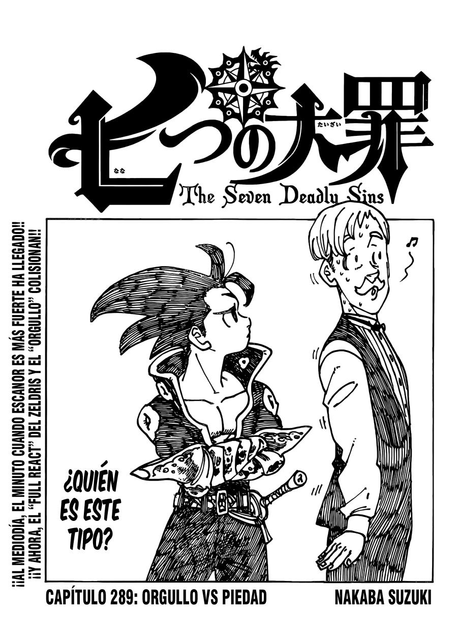 Read Nanatsu no Taizai ES Manga Online