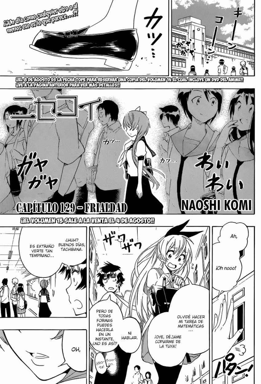 Read Nisekoi ES Manga Online