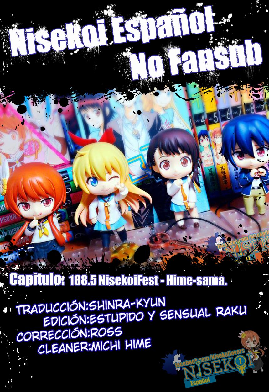 Read Nisekoi ES Manga Online