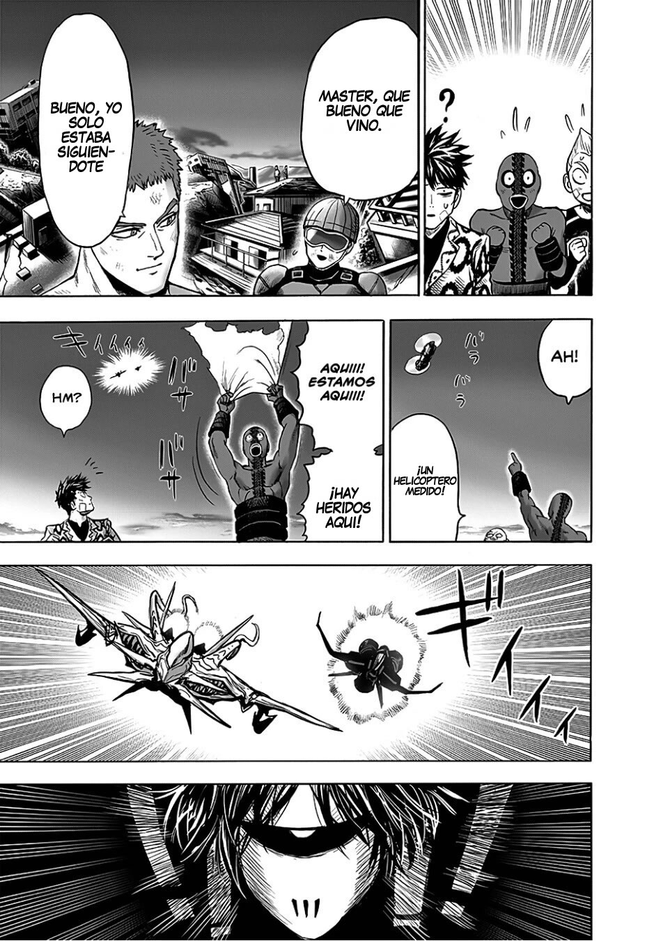 Read One Punch Man ES Manga Online