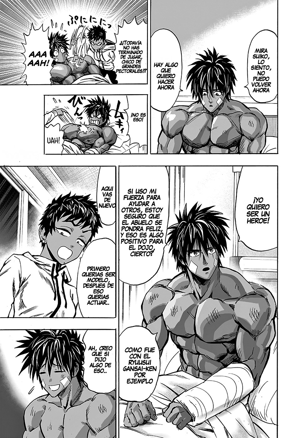 Read One Punch Man ES Manga Online