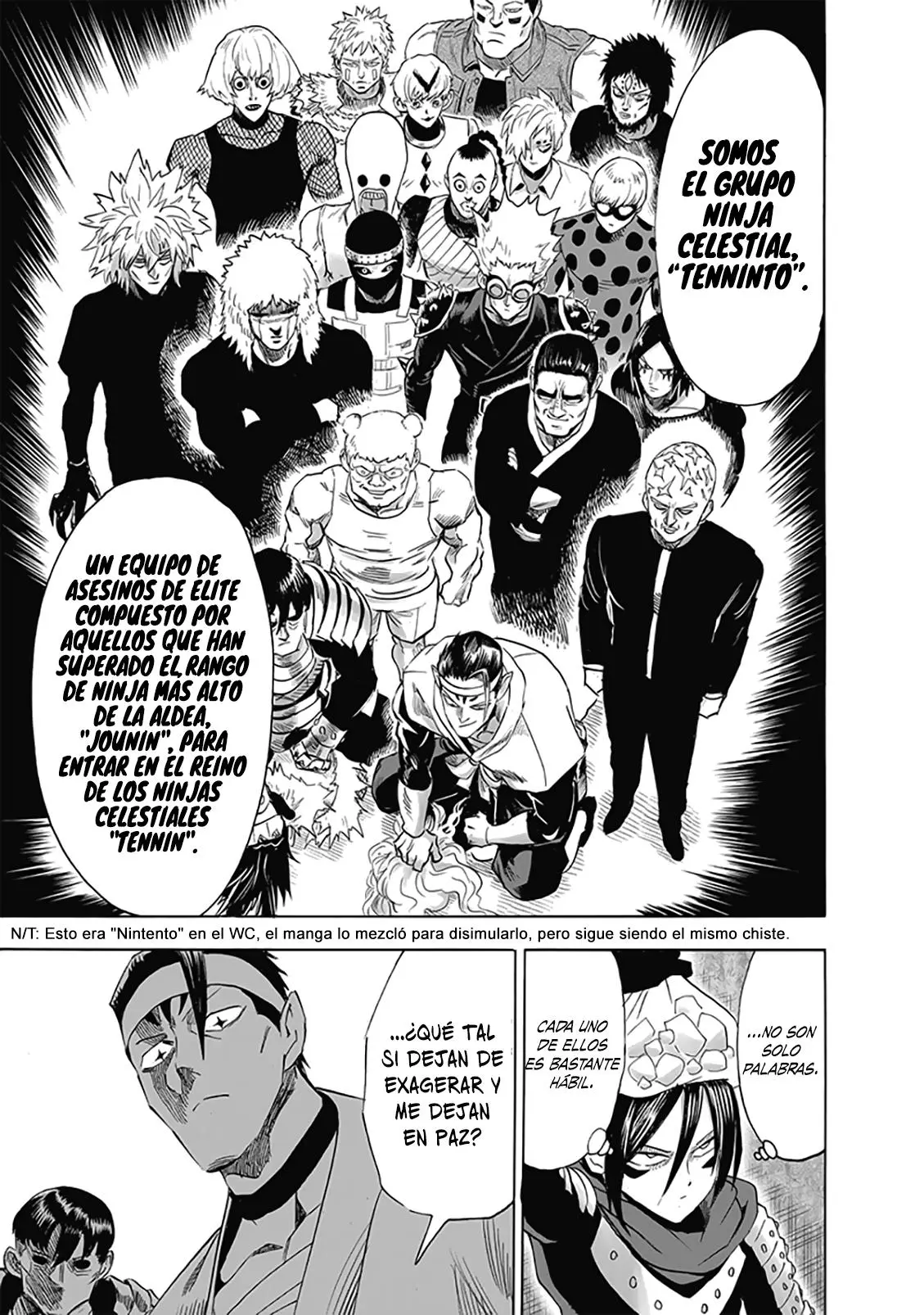 Read One Punch Man ES Manga Online