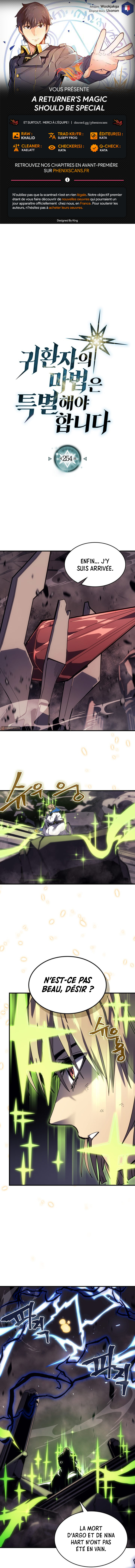 Read A Returner’s Magic Should Be Special FR Manga Online