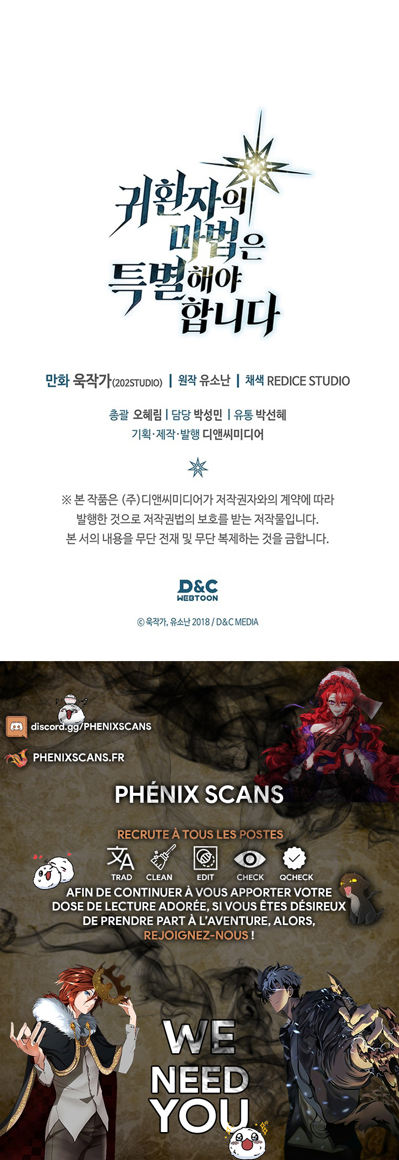 Read A Returner’s Magic Should Be Special FR Manga Online