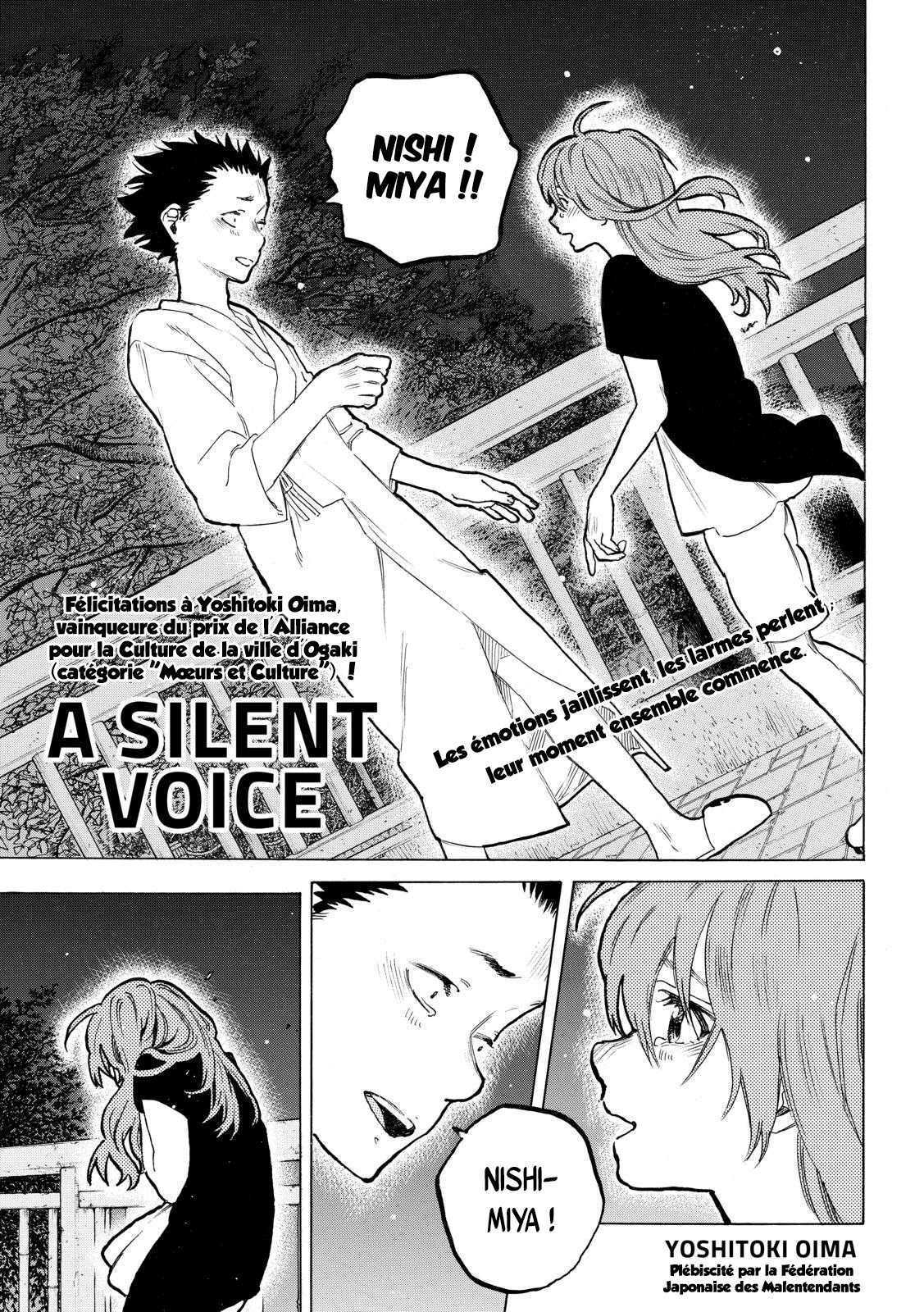 Read A Silent Voice FR Manga Online