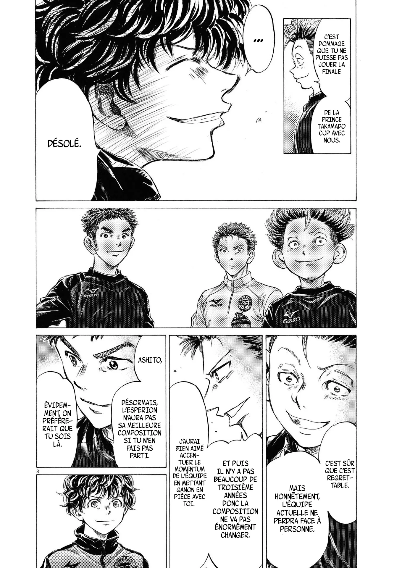 Read Ao Ashi FR Manga Online