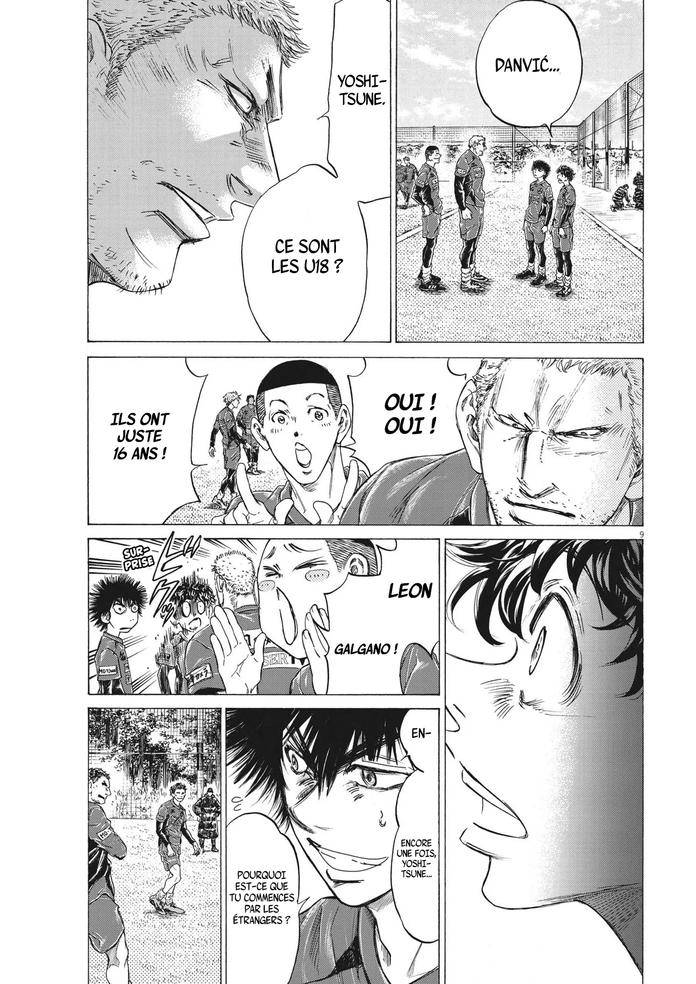 Read Ao Ashi FR Manga Online