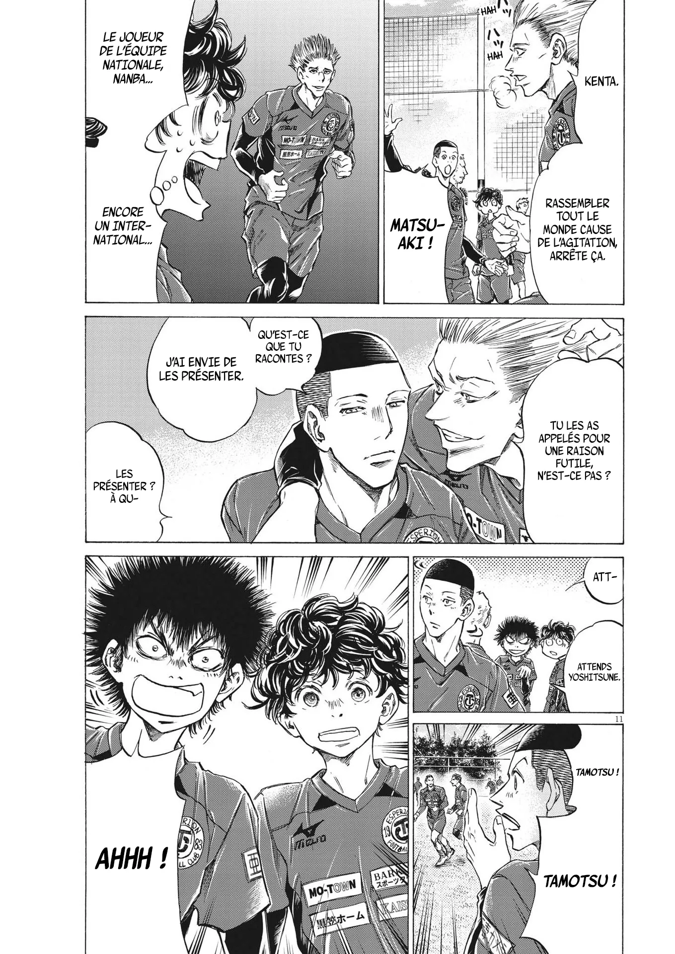 Read Ao Ashi FR Manga Online