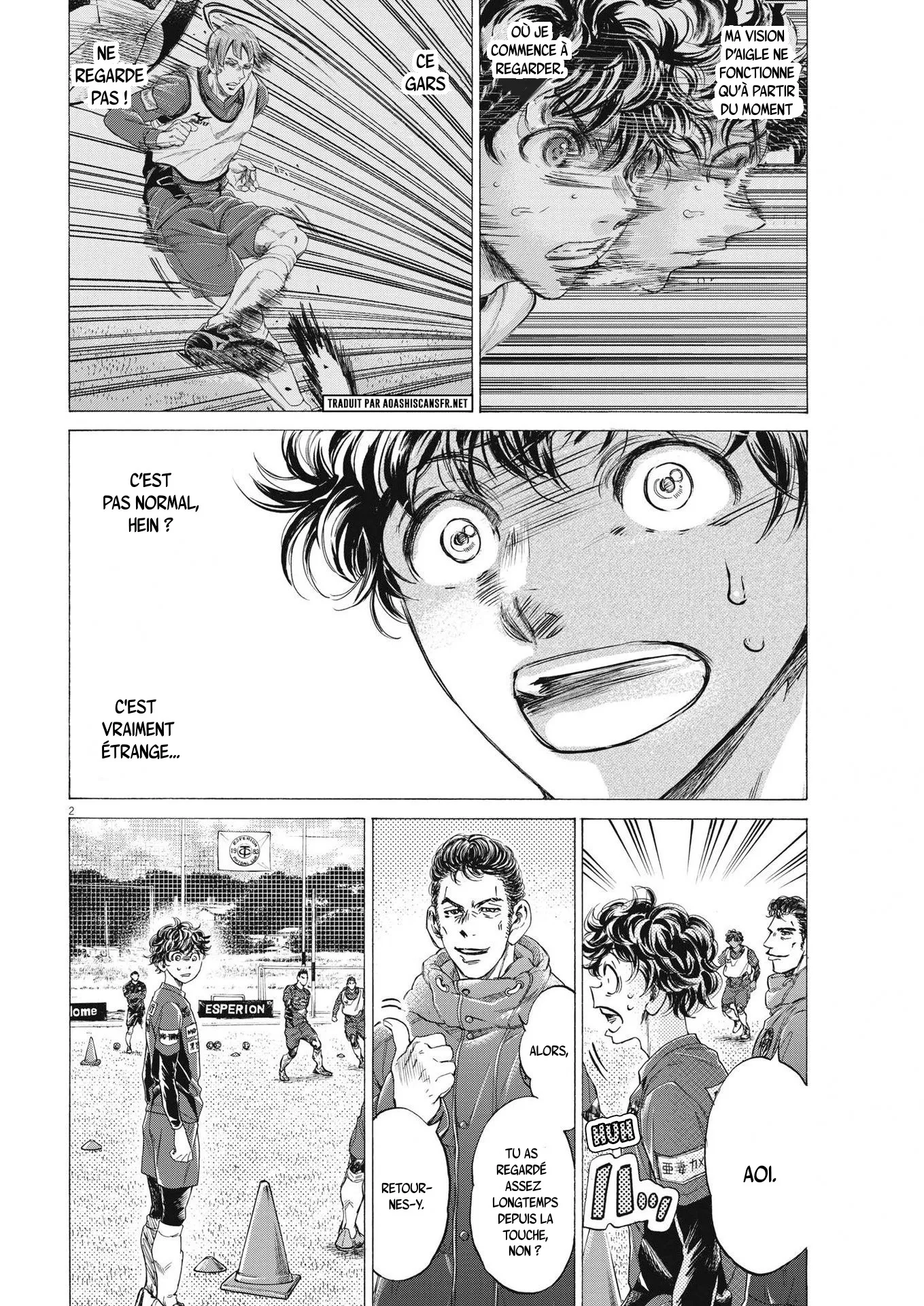 Read Ao Ashi FR Manga Online