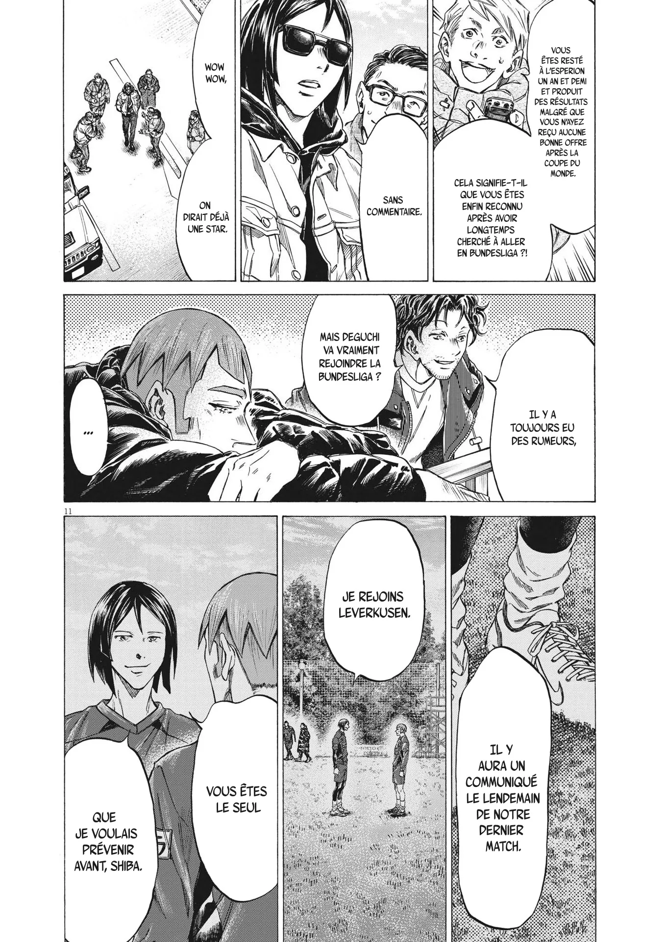 Read Ao Ashi FR Manga Online