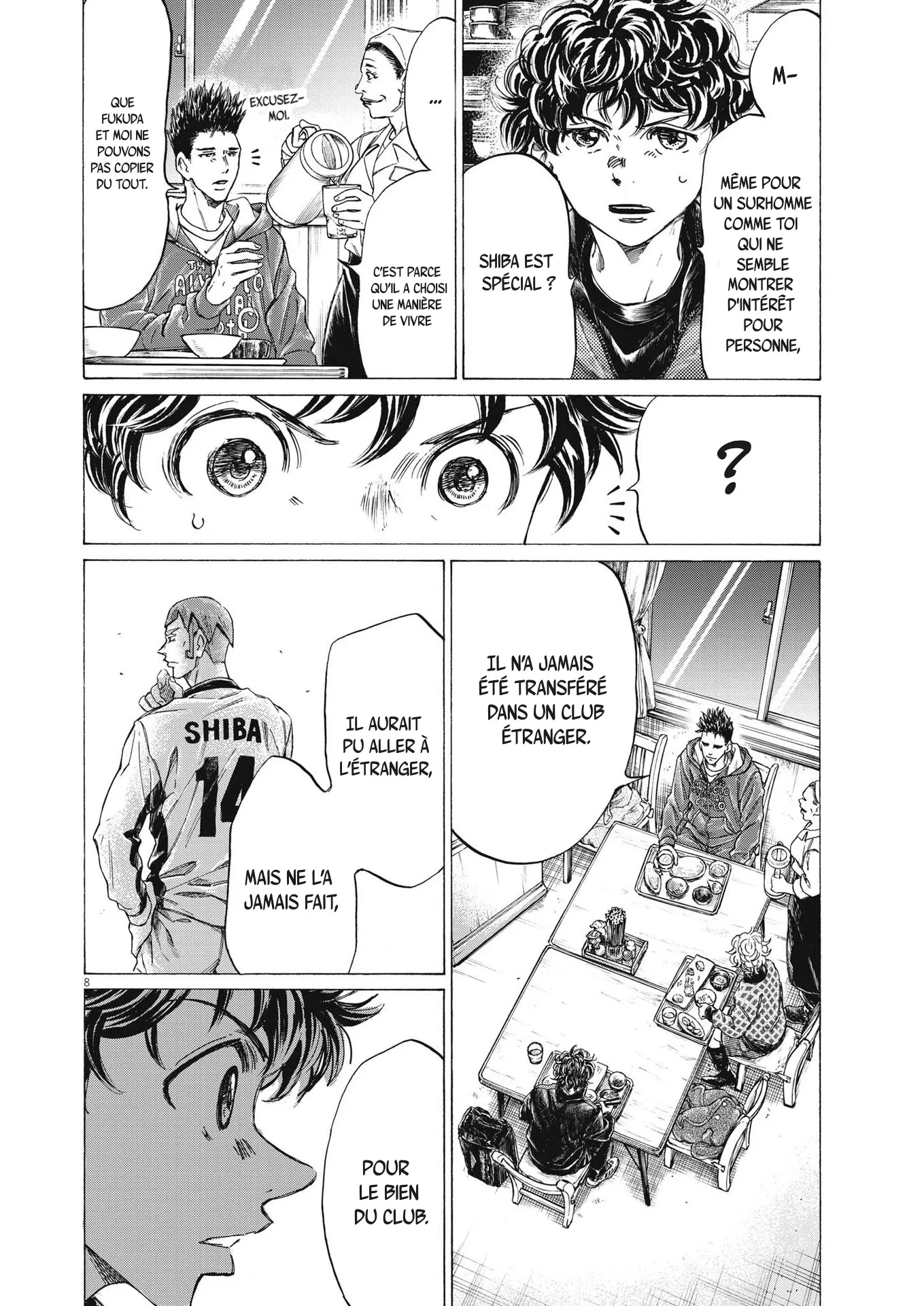 Read Ao Ashi FR Manga Online