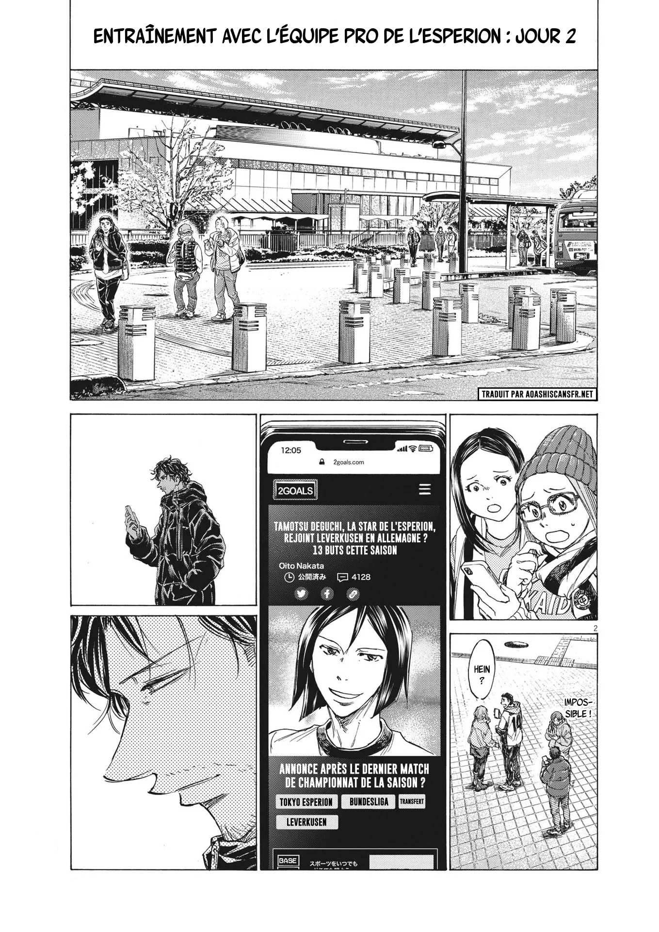 Read Ao Ashi FR Manga Online