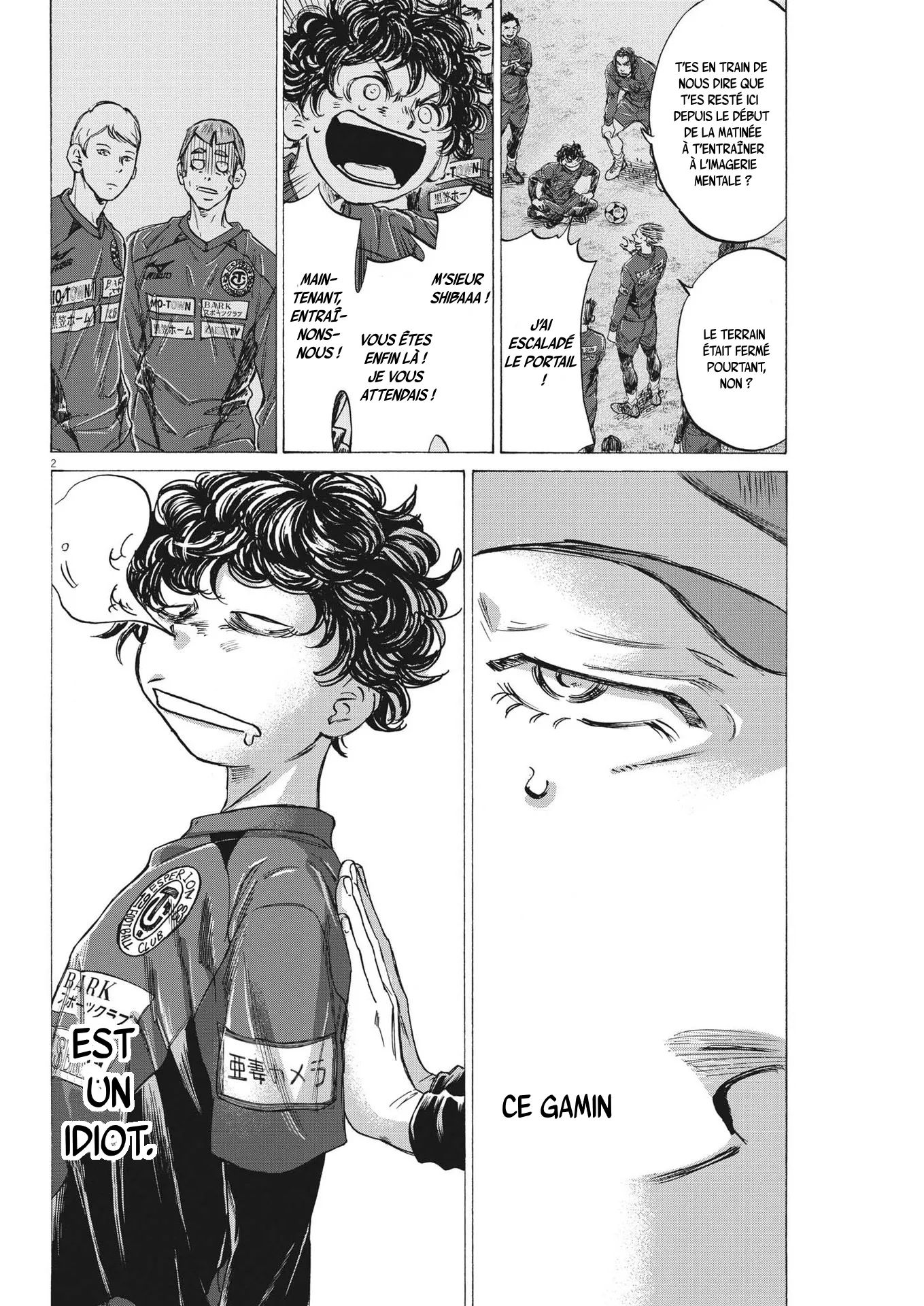 Read Ao Ashi FR Manga Online