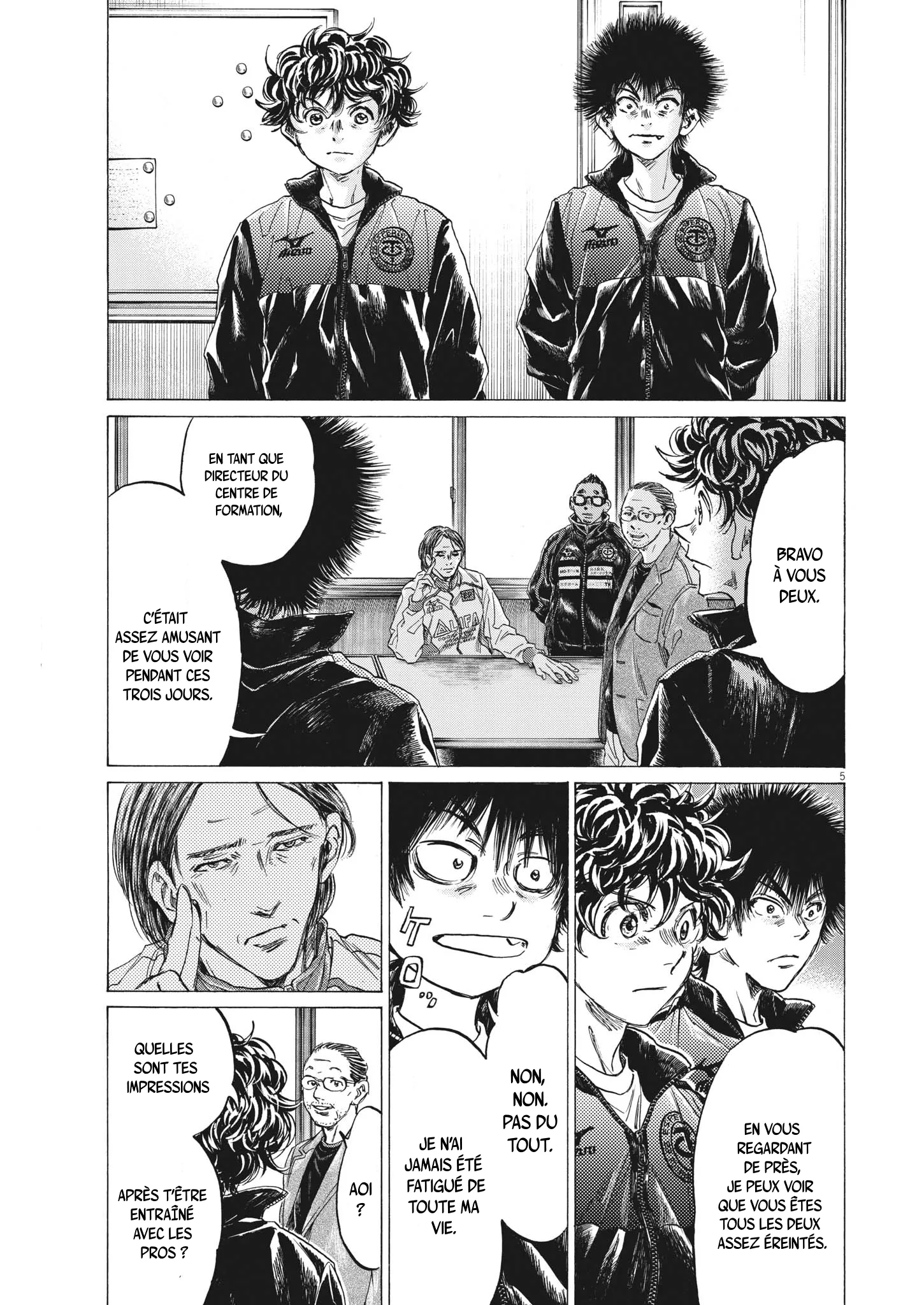 Read Ao Ashi FR Manga Online