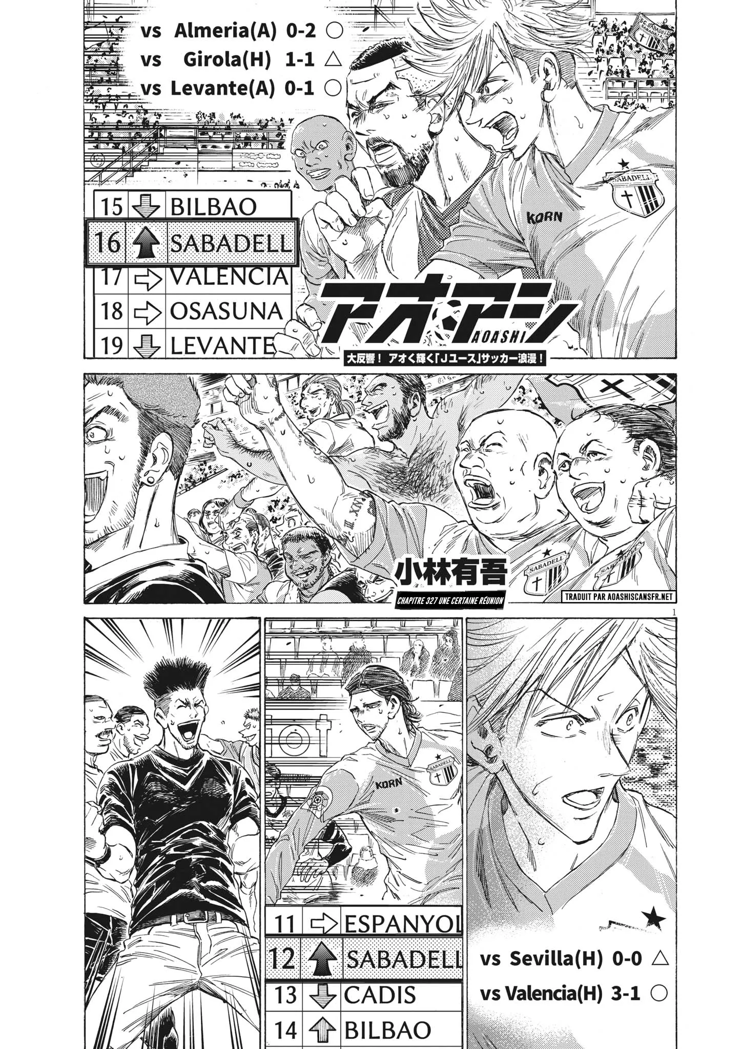 Read Ao Ashi FR Manga Online