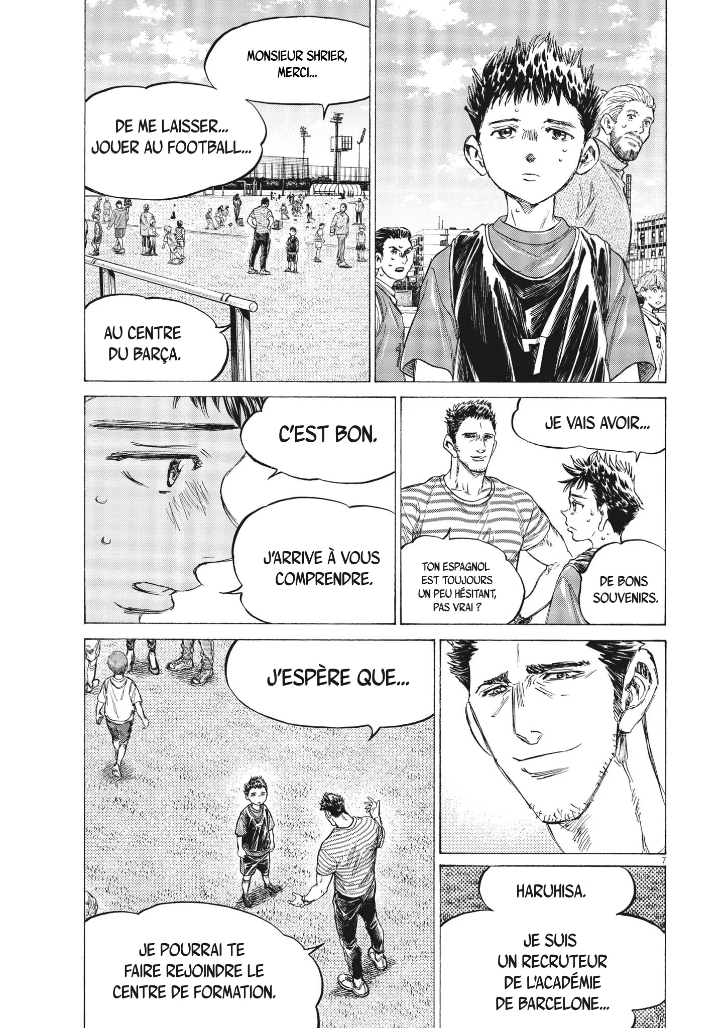 Read Ao Ashi FR Manga Online