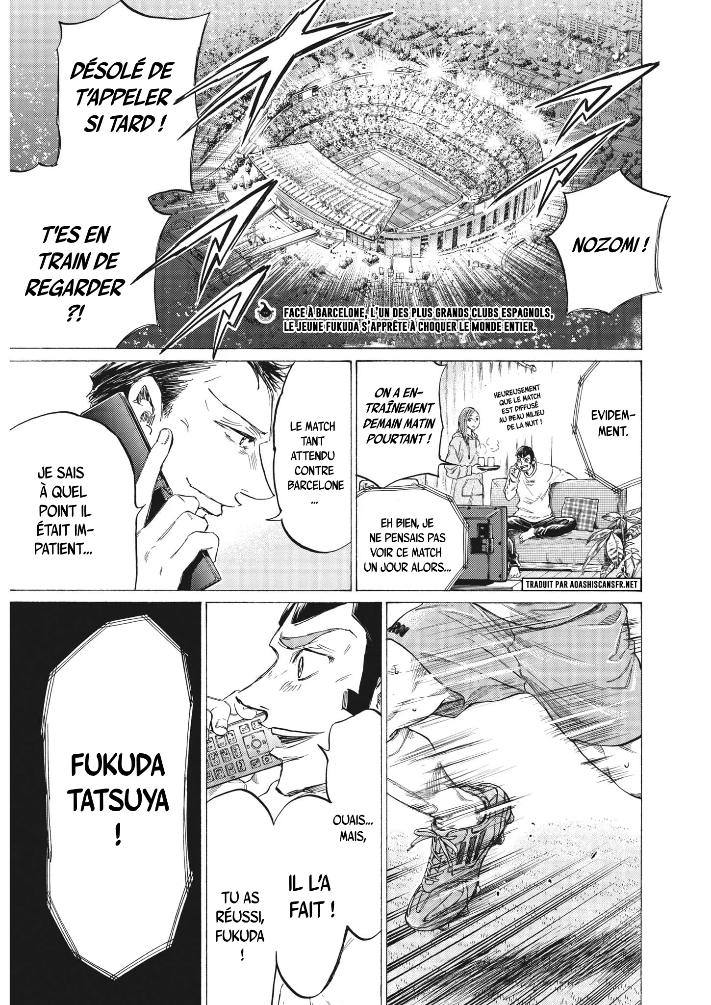 Read Ao Ashi FR Manga Online