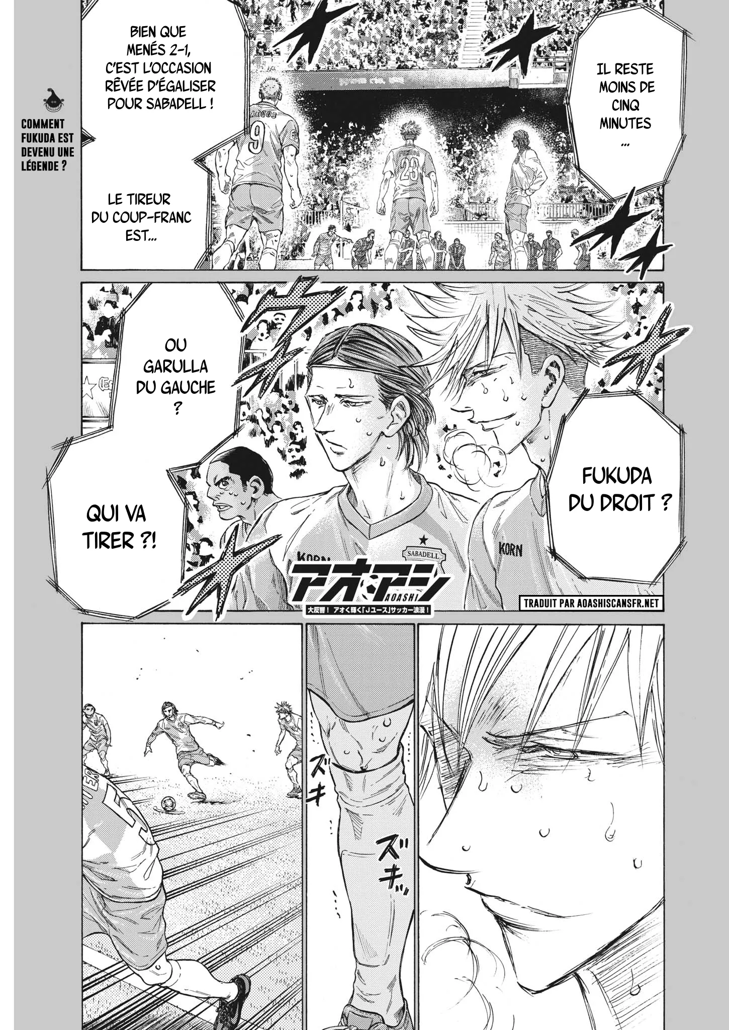 Read Ao Ashi FR Manga Online