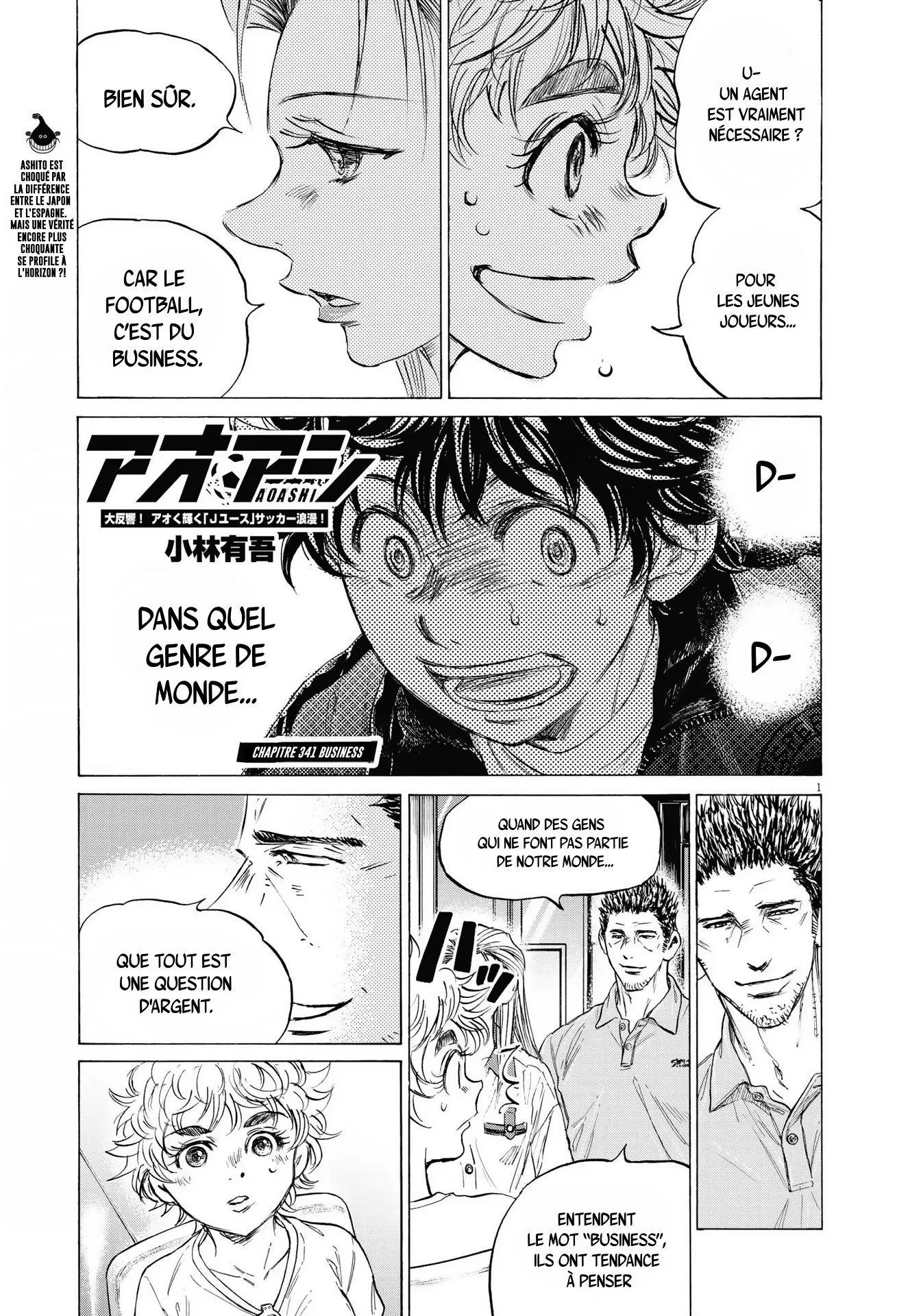 Read Ao Ashi FR Manga Online