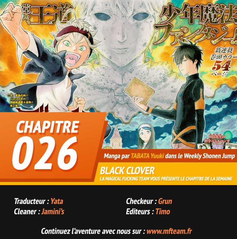 Read Black Clover FR Manga Online