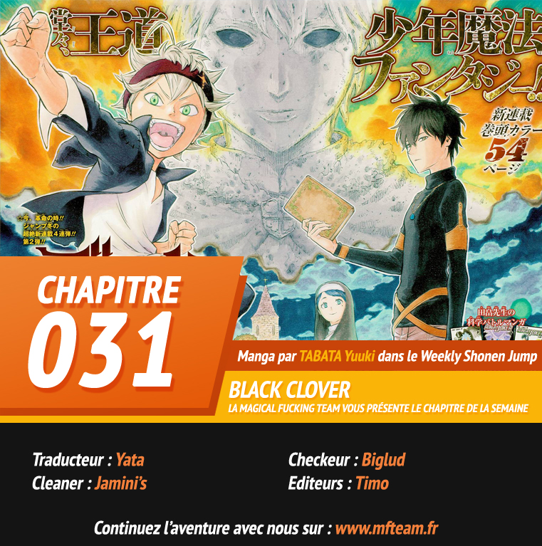 Read Black Clover FR Manga Online