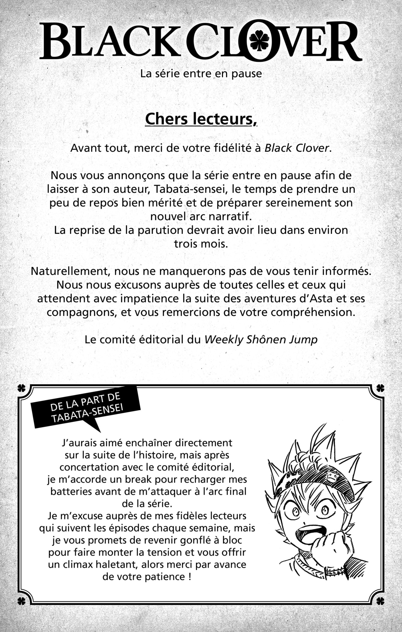 Read Black Clover FR Manga Online