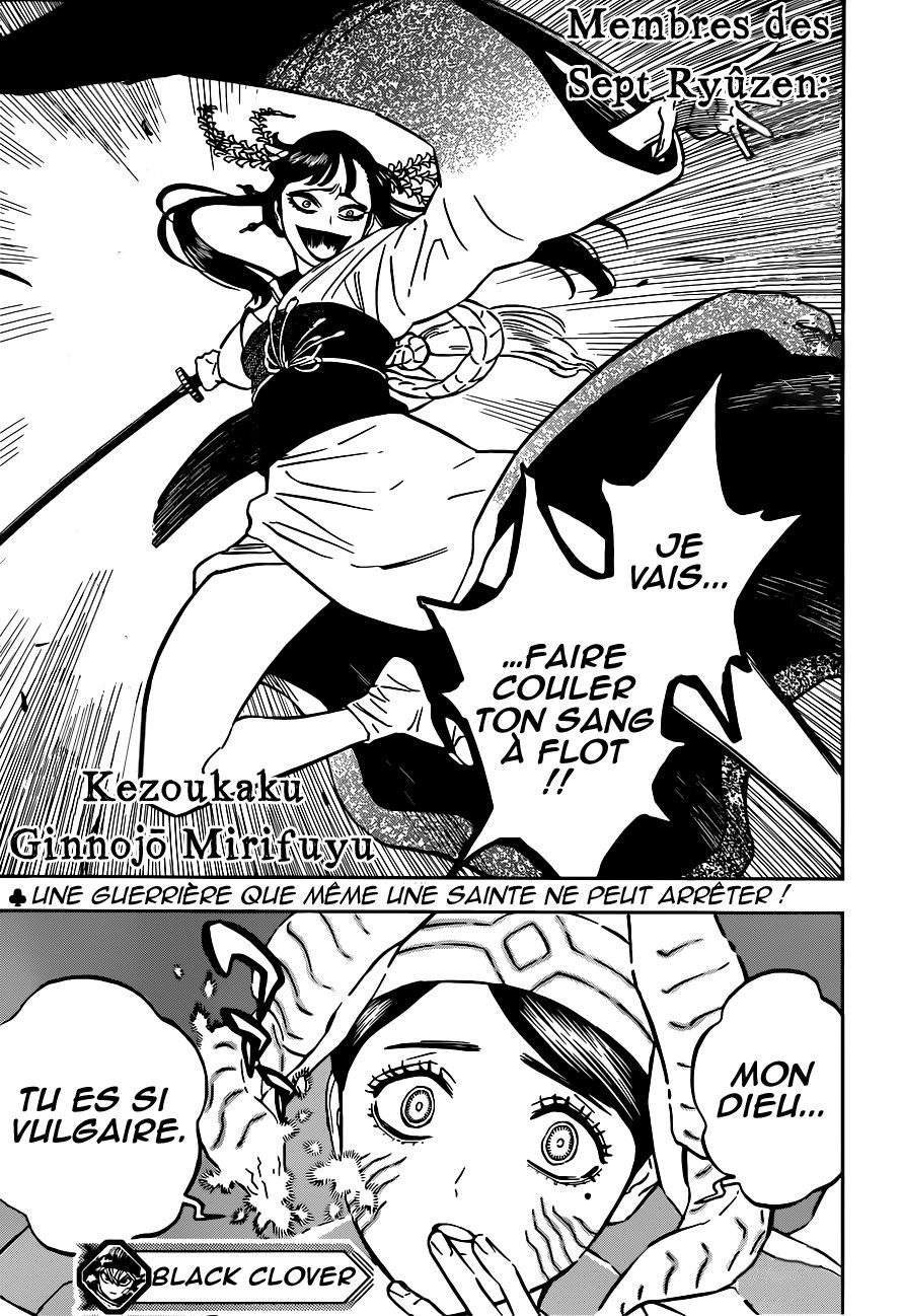 Read Black Clover FR Manga Online