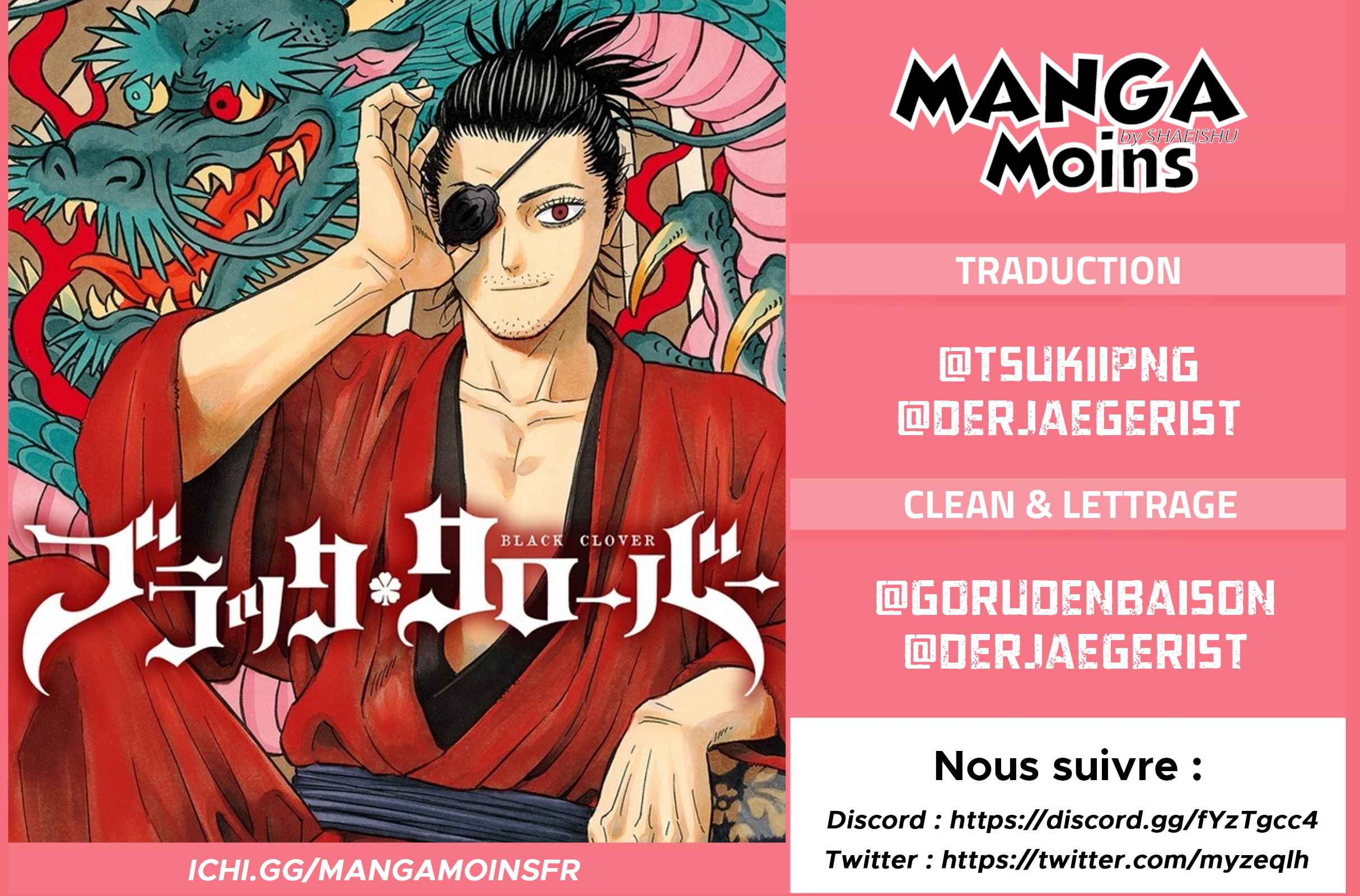 Read Black Clover FR Manga Online