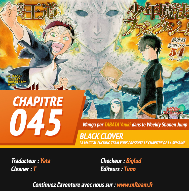 Read Black Clover FR Manga Online