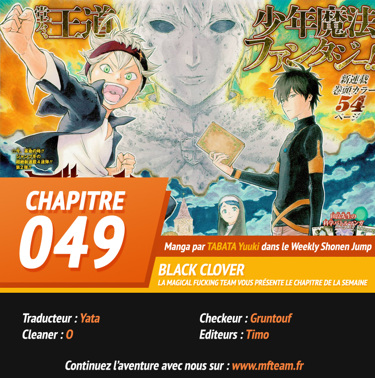 Read Black Clover FR Manga Online