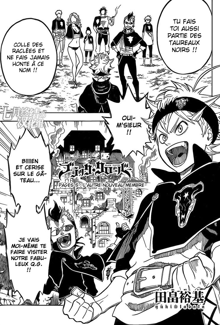 Read Black Clover FR Manga Online