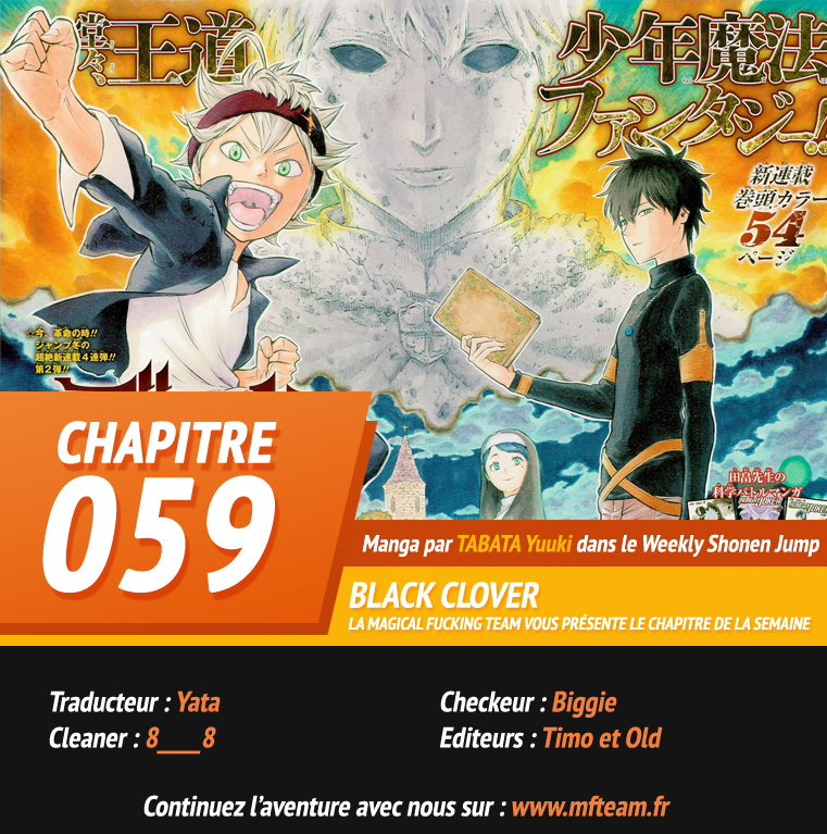 Read Black Clover FR Manga Online