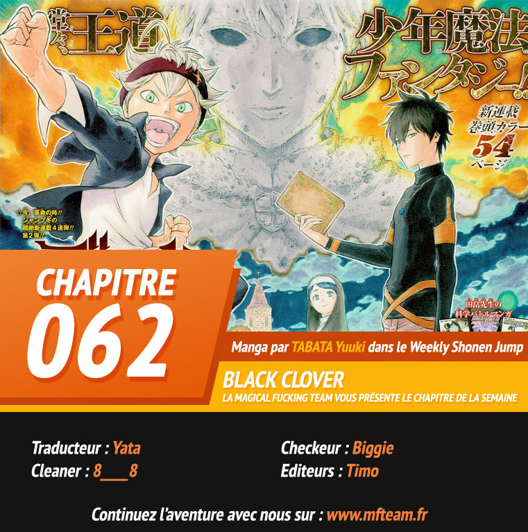 Read Black Clover FR Manga Online