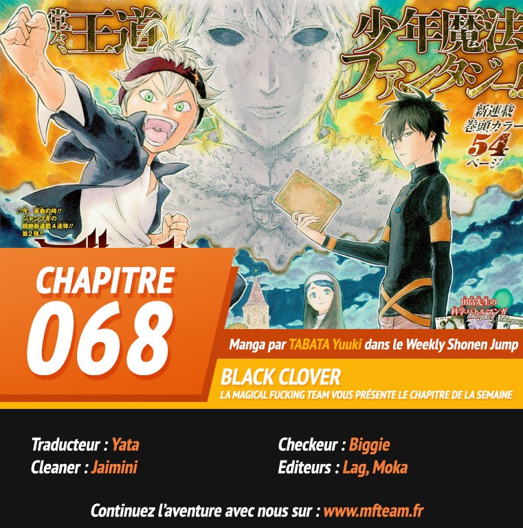 Read Black Clover FR Manga Online